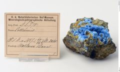 Foto von Cyanotrichit (NHMW-MIN-Al770)